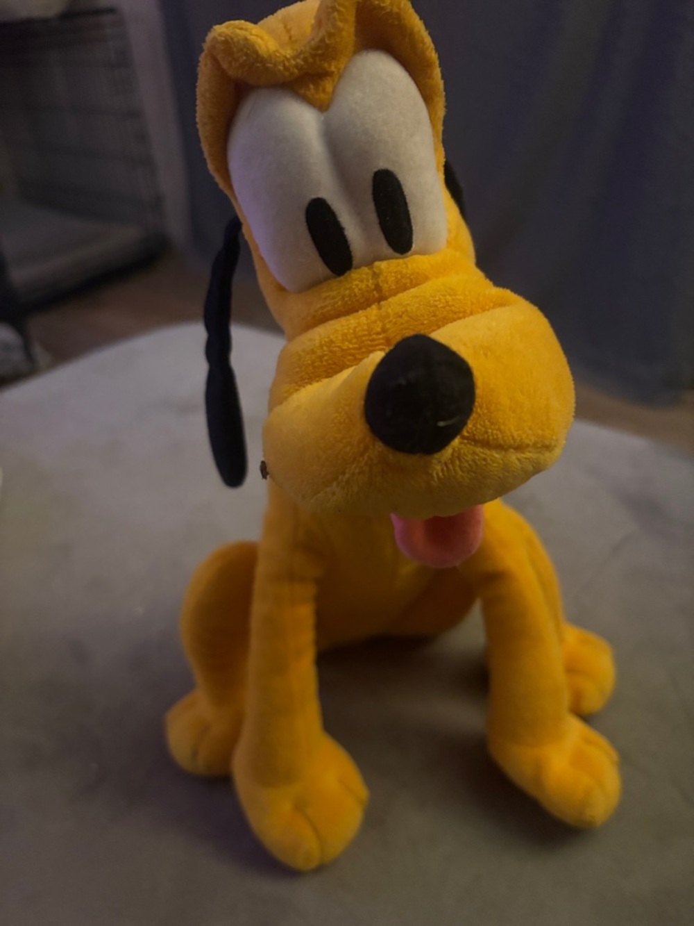 Disney Yellow Pluto Plush Dog Toy